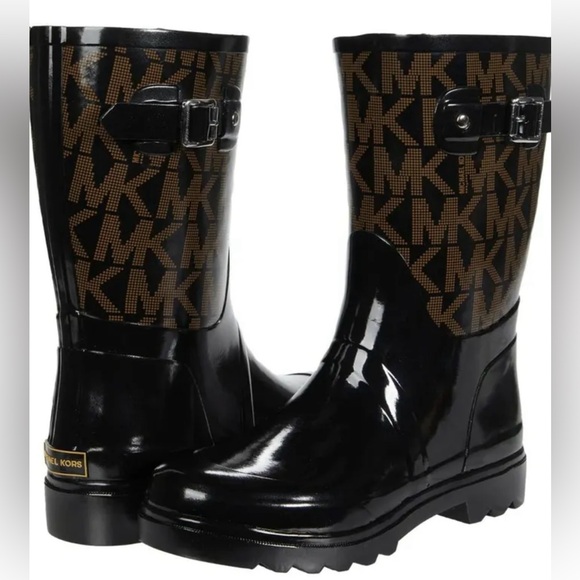 Michael Kors rain boots - Picture 1 of 6